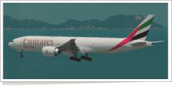 Emirates Boeing B.777-F1H A6-EFD