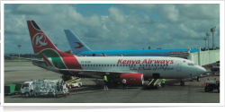 Kenya Airways Boeing B.737-7U8 5Y-KQG