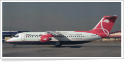 Qeshm Air BAe -British Aerospace Avro RJ100 EP-FQV