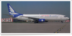 Badr Airlines Boeing B.737-8AL 4L-MWA