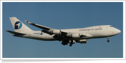 Challenge Airlines Boeing B.747-4EV [ER/F] OO-ACF