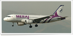 Meraj Air Airbus A-319-112 EP-SSL