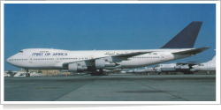 Spirit of Africa Airlines Boeing B.747-246B ST-AQL