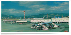Japan Asia Airways McDonnell Douglas DC-8 reg unk