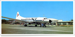 Pacific Western Airlines Convair CV-640 reg unk