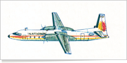 National Airlines Fokker F-27 reg unk