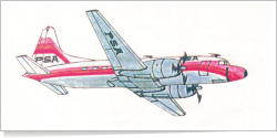 PSA Convair CV-240 reg unk
