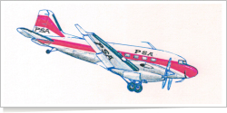 PSA Douglas DC-3 (Turbo DC-3) reg unk