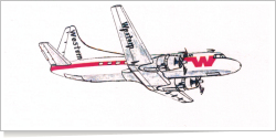 Western Airlines Martin M-404 reg unk