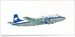 Pioneer Air Lines Douglas DC-6 reg unk