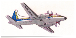 West Coast Airlines Convair CV-600 reg unk