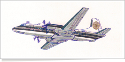 Central Airlines NAMC YS-11 reg unk