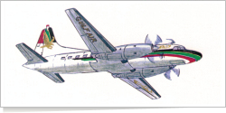 Gulf Air Convair CV-600 reg unk