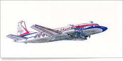 Lake Central Airlines Douglas DC-6 reg unk