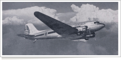 Pennsylvania Central Airlines Douglas DC-3 reg unk