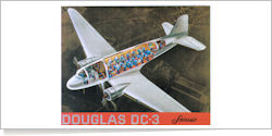 Swissair Douglas DC-3 reg unk