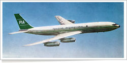 PIA Boeing B.707-300 reg unk