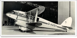 BEA de Havilland DH 89 A Dragon Rapide G-AGSH