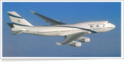 El Al Israel Airlines Boeing B.747-458 4X-ELD