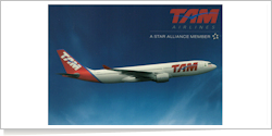 TAM Airlines Airbus A-330-200 reg unk