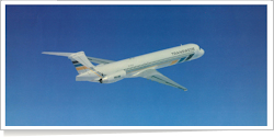 Transwede Airways McDonnell Douglas MD-83 (DC-9-83) SE-DLU