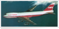 Trans World Airlines Boeing B.747 reg unk