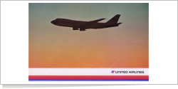 United Airlines Boeing B.747 reg unk