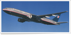 United Airlines Boeing B.777-200 reg unk