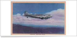 Western Airlines Douglas DC-3 reg unk
