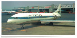 United Air Lines Sud Aviation / Aerospatiale SE-210 Caravelle 6R N1004U