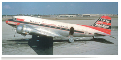 Braniff International Airways Douglas DC-3 (C-53-DO) N34950