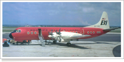 Braniff International Airways Lockheed L-188A Electra N9709C