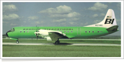 Braniff International Airways Lockheed L-188A Electra N9708C