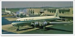 United Air Lines Douglas DC-6B N37568