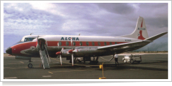 Aloha Airlines Vickers Viscount 745D N7415