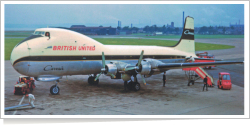 British United Airways Aviation Traders ATL-98A Carvair G-AOFW