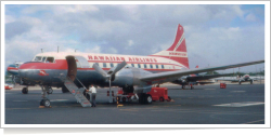 Hawaiian Airlines Convair CV-640 N5509K