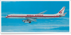 World Airways McDonnell Douglas DC-8-63CF reg unk