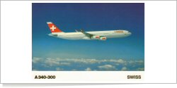 Swiss International Air Lines Airbus A-340-313 reg unk