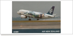 Air New Zealand Airbus A-320-232 ZK-OJA