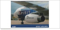 Spirit Airlines Airbus A-321-231 reg unk