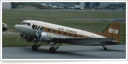 British Island Airways Douglas DC-3 reg unk