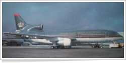 Royal Jordanian Airlines Lockheed L-1011-500 TriStar JY-AGA