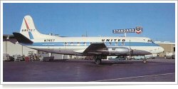 United Air Lines Vickers Viscount 745D N7457