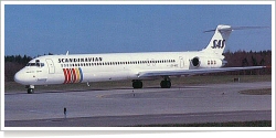 SAS McDonnell Douglas MD-82 (DC-9-82) OY-KGZ
