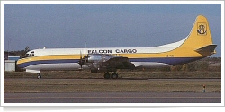 Falcon Cargo Lockheed L-188CF Electra SE-IVS