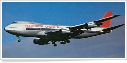 Northwest Orient Airlines Boeing B.747-151 N601US