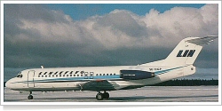 Linjeflyg Fokker F-28-4000 SE-DGP