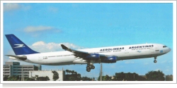 Aerolineas Argentinas Airbus A-340-313X LV-BIT