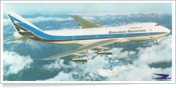 Aerolineas Argentinas Boeing B.747-200 reg unk